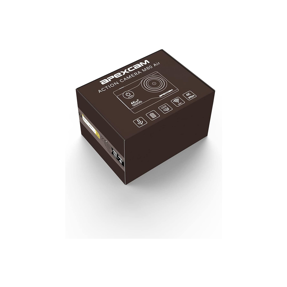 Apexcam M1-AIR: Caméra d'action 4K