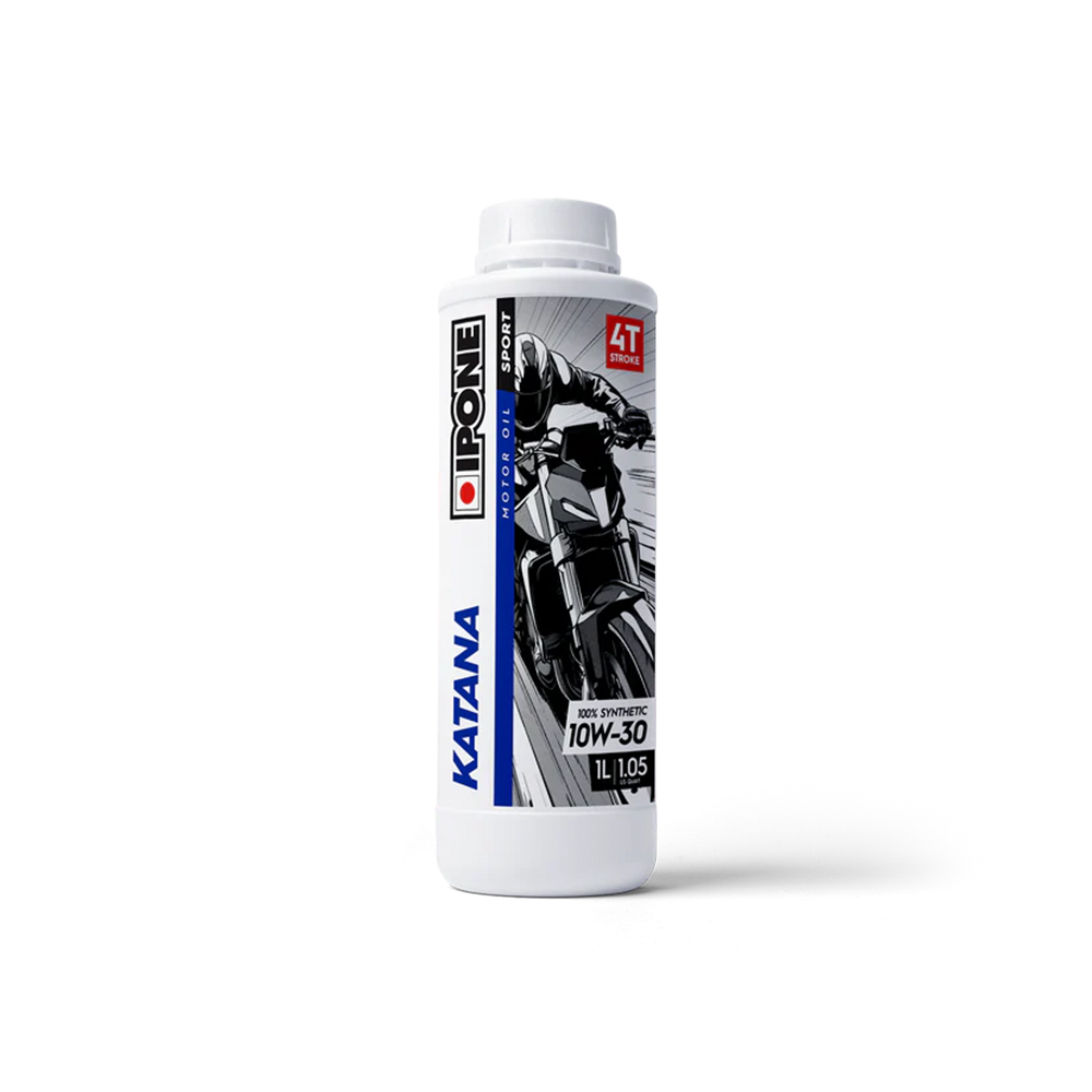 IPONE – Huile Moteur Moto 4 Temps 10W30 – 100% Synthétique