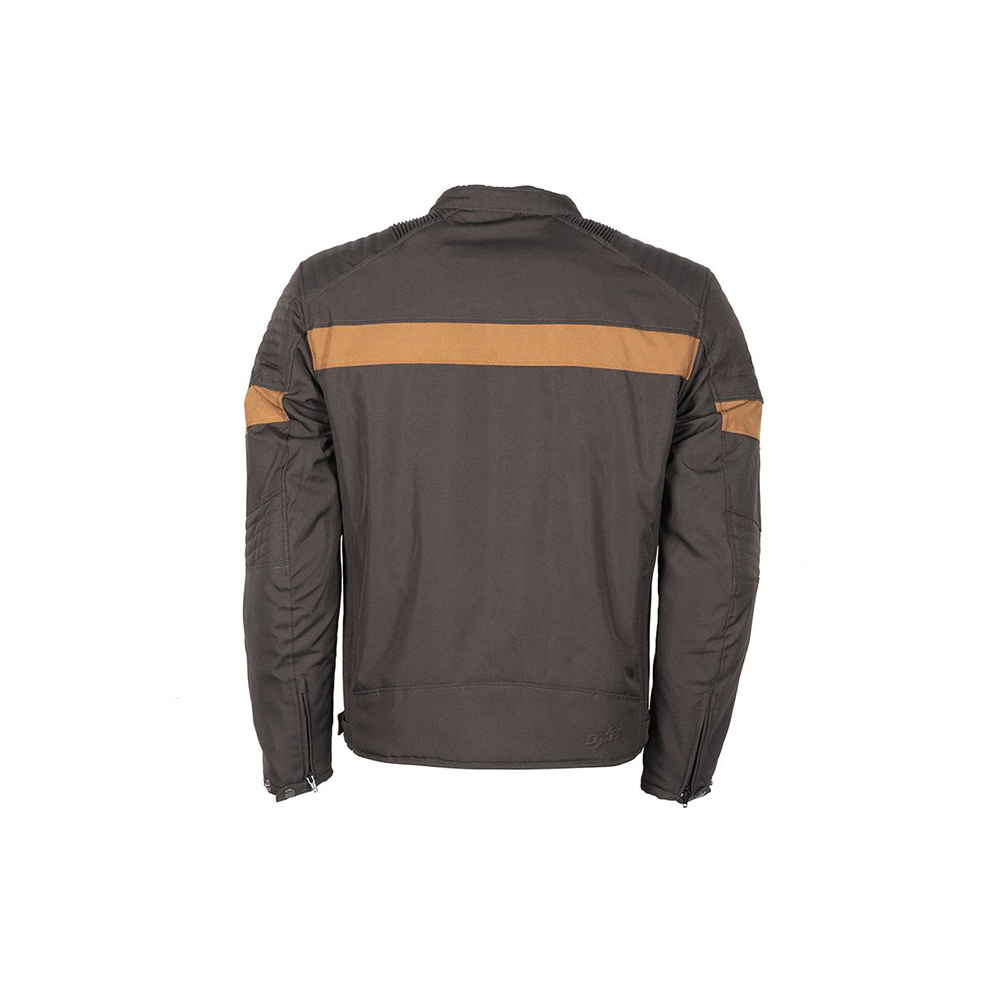 Blouson Moto DXR CHUCK TEX MEN - Marron / Beige